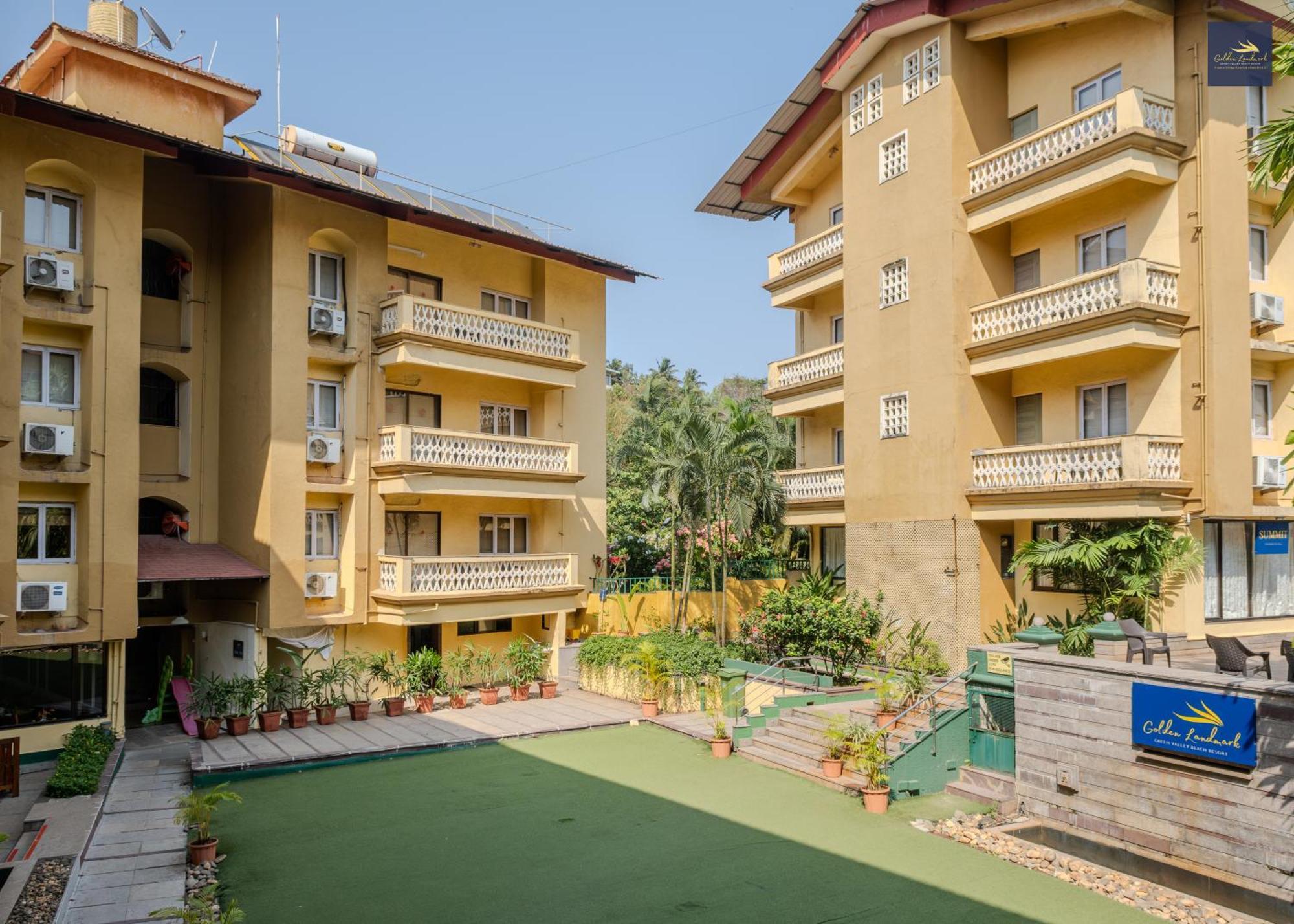 Golden Landmark Green Valley Beach Resort Dona Paula Exterior foto